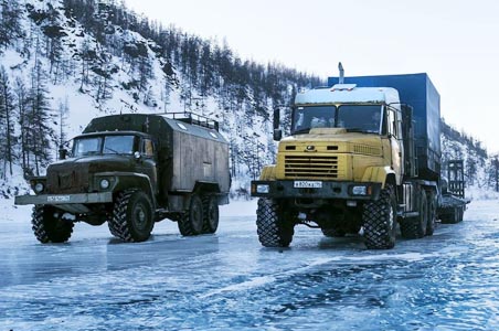 Перевозки по зимнику